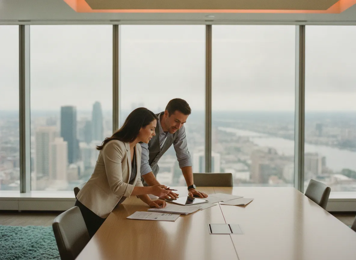Acquirers reviewing a matched SME acquisition opportunity